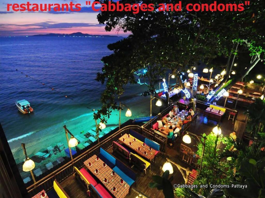 Двух-Комнатная Квартира В Кондоминимуме "Tropikal Garden" Pattaya Exteriör bild