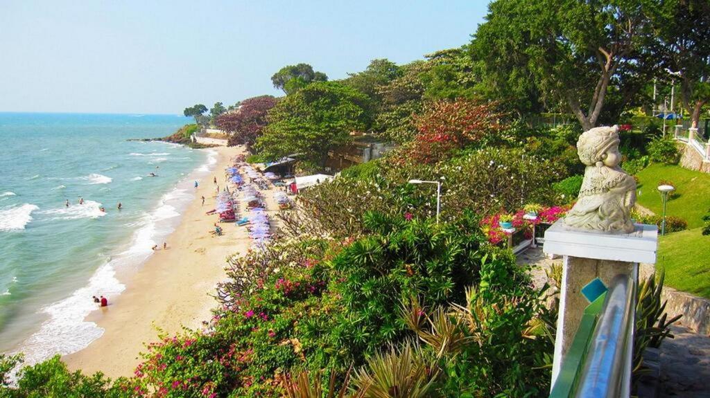 Двух-Комнатная Квартира В Кондоминимуме "Tropikal Garden" Pattaya Exteriör bild