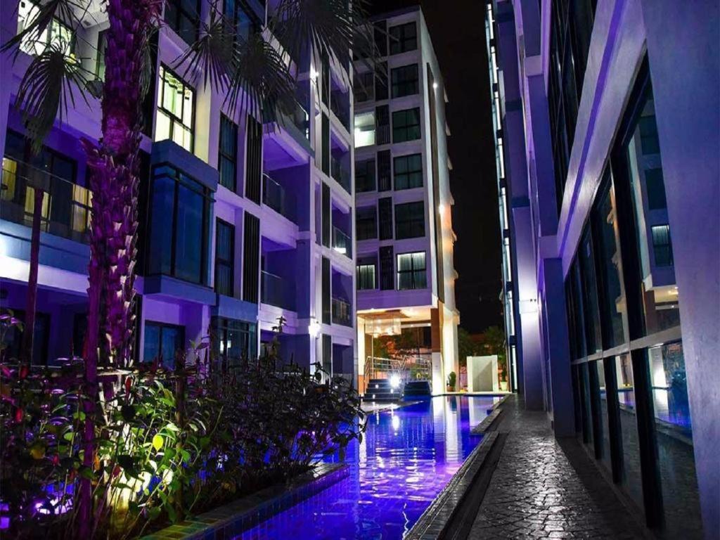 Двух-Комнатная Квартира В Кондоминимуме "Tropikal Garden" Pattaya Exteriör bild