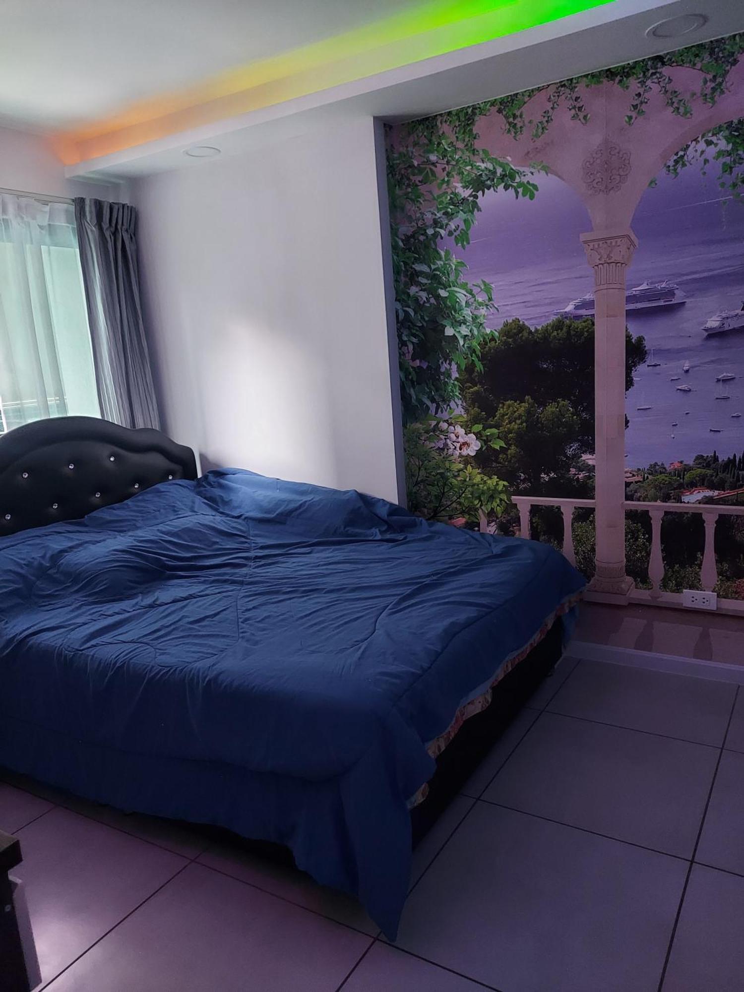 Двух-Комнатная Квартира В Кондоминимуме "Tropikal Garden" Pattaya Exteriör bild